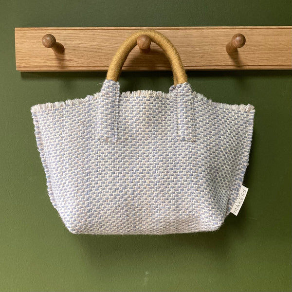 Milnsbridge Alice - Handmade Woollen Bag - Blue