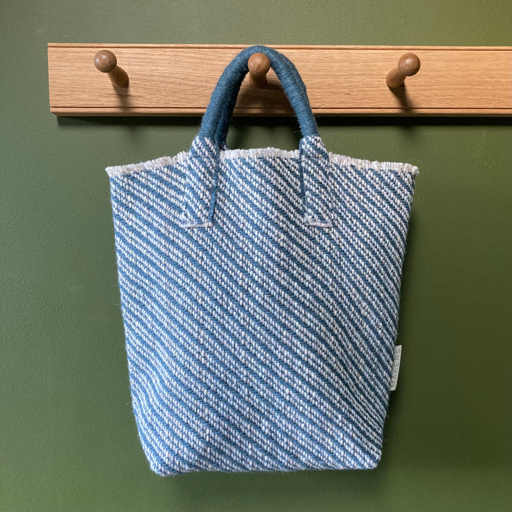 Milnsbridge Ethel - Handmade Woollen Bag - Teal