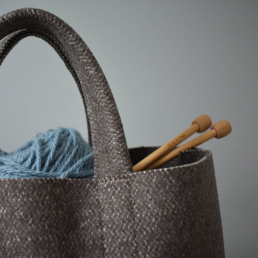 Stanningley - Handmade 100% Wool Project Bag